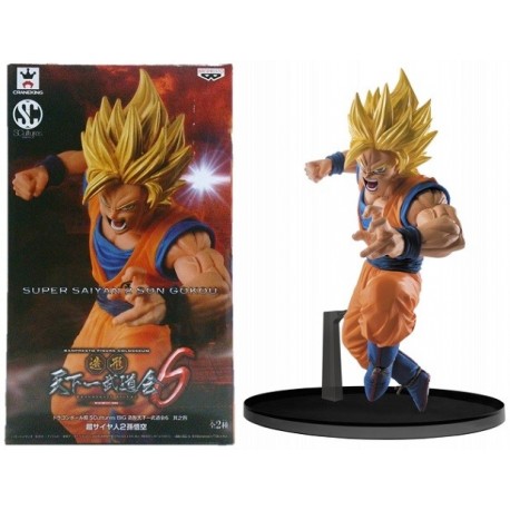 DBZ Scultures Big Budokai 6 Vol 2 Son Goku Super Saiyan 2 17cm