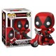 Figurine FUNKO POP Deadpool on scooter