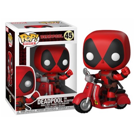 Figurine FUNKO POP Deadpool on scooter