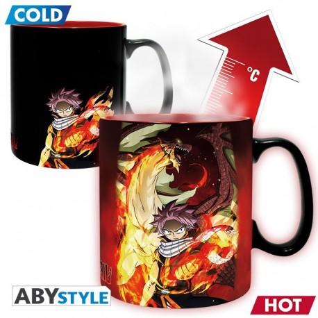 Mug Heat Change Fairy Tails Natsu & Lucy 460ml