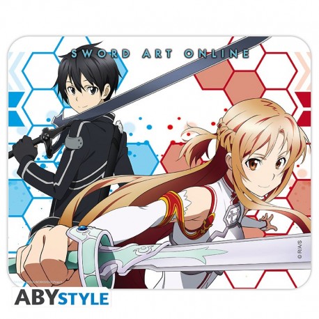 Tapis de Souris Sword Art Online Kirito & Asuna 