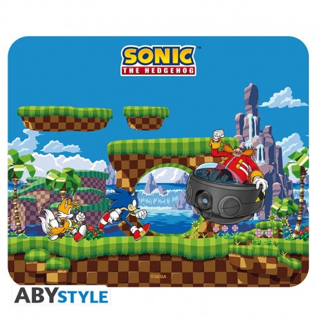 Tapis de Souris Sonic, Tails & Docteur Robotnik