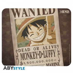Tapis de Souris One Piece Wanted Luffy