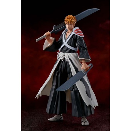 Bleach Ichigo Kurosaki Dual Zangetsu SHF