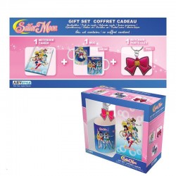 Coffret Sailor Moon Mug + Porte-Clés + Cahier Sailor Moon