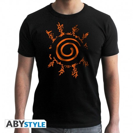 T-shirt Naruto Shippuden Sceau Mc Black 