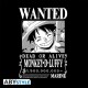 T-shirt One Piece Luffy Wanted