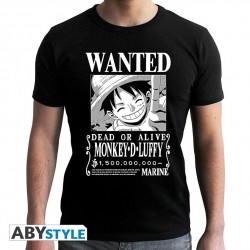 T-shirt One Piece Luffy Wanted