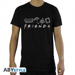 T-shirt Friends MC Black