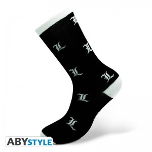 Chaussettes Death Note Noir & Blanc