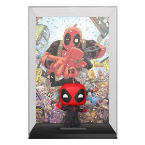 POP! Marvel Deadpool in Black Suit Comic Covers 46